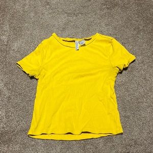 Used yellow Divided t-shirt